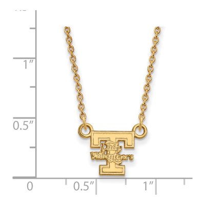 University of Tennessee 10K Yellow Gold Vols Small Pendant Necklace – view 2