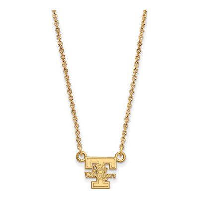 University of Tennessee 10K Yellow Gold Vols Small Pendant Necklace