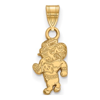 University of North Carolina 10K Yellow Gold Ram Small Pendant
