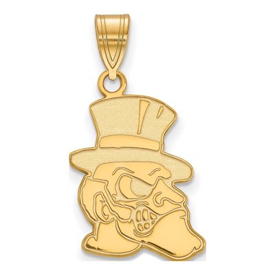 Wake Forest University 10K Yellow Gold Large Demon Deacons Pendant