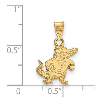 University of Florida 10K Yellow Gold Gator Small Pendant – view 2