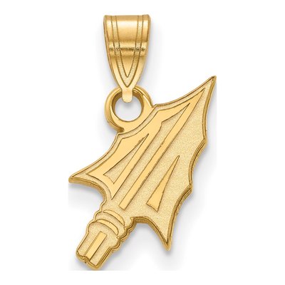 Florida State University 10K Yellow Gold Arrow Small Pendant