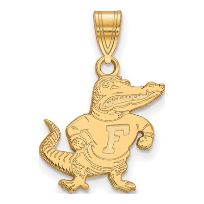 University of Florida 10K Yellow Gold Medium Gator Pendant