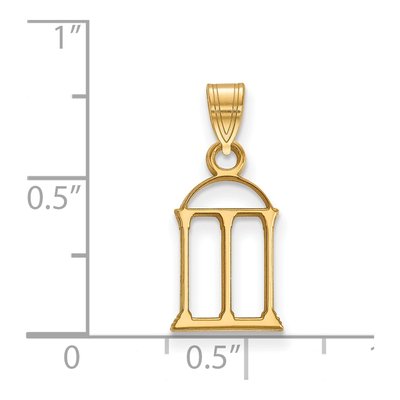 University of Georgia 10K Yellow Gold Arch Small Pendant – view 2