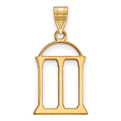 University of Georgia 10K Yellow Gold Large Arch Pendant