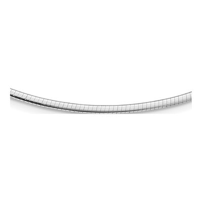 14K Two-Tone Gold Reversible Omega Necklace – view 7