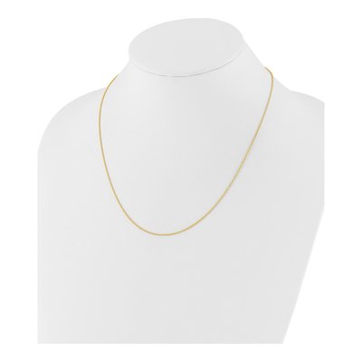 14K Yellow Gold 1mm Wheat Chain – view 4