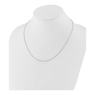 14K White Gold 1.4mm Wheat Chain – view 4