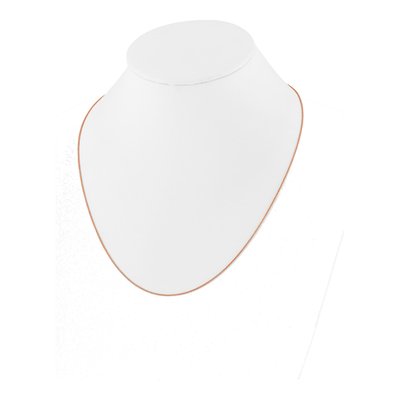 14K Rose Gold 1mm Wheat Chain – view 6