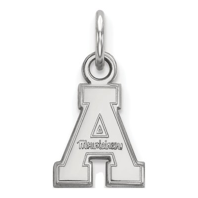Appalachian State University 14K White Gold Extra Small Pendant