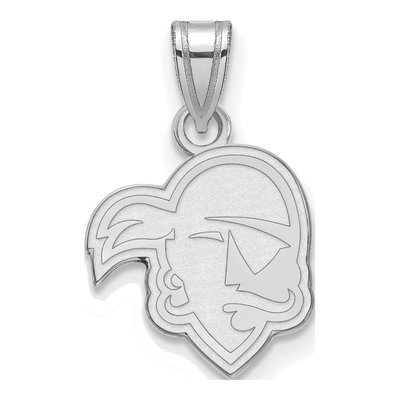 Seton Hall University 14K White Gold Pirates Small Pendant