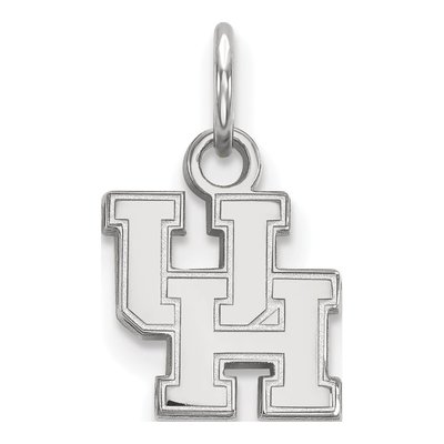 University of Houston 14K White Gold U-H Extra Small Pendant