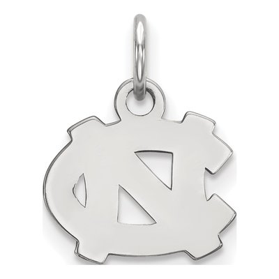 University of North Carolina 14K White Gold UNC Tar Heels Extra Small Pendant
