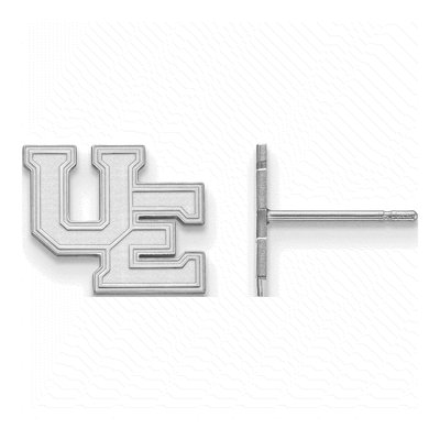 University of Evansville 14K White Gold Aces Stud Earrings