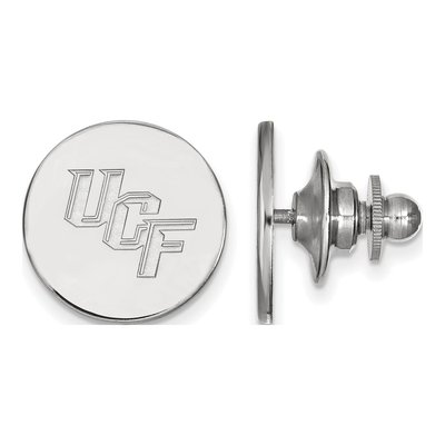 14K White Gold Logoart University Of Central Florida U-C-F Lapel Pin