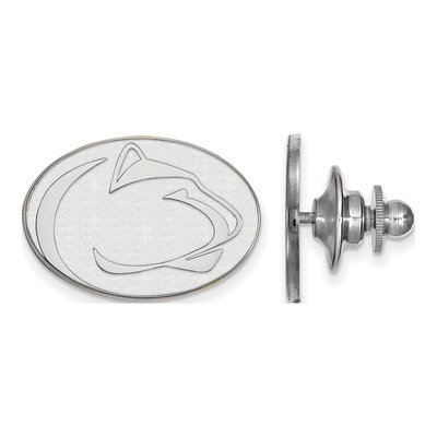 14K White Gold Logoart Penn State University Lion Lapel Pin
