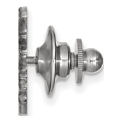 14K White Gold University Of Southern California Trojan Lapel Pin – view 2