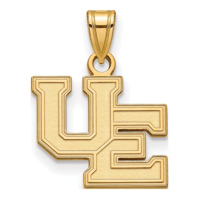 University of Evansville 14K Yellow Gold Small Aces Pendant
