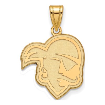 Seton Hall University 14K Yellow Gold Large Pirates Pendant