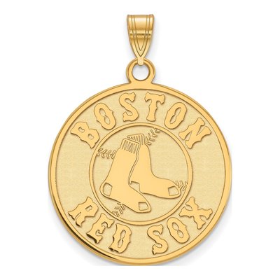 Boston Red Sox 14K Yellow Gold Extra Large XL Pendant