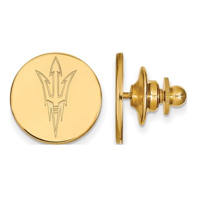 14K Gold Arizona State Pitchfork Lapel Pin