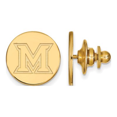 Miami University Ohio Letter M Lapel Pin