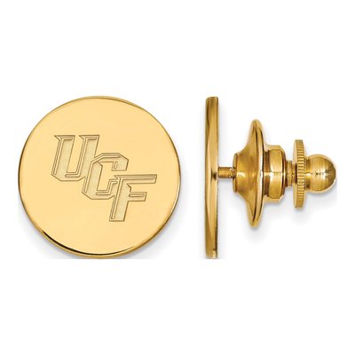 14K Yellow Gold Logoart University Of Central Florida U-C-F Lapel Pin