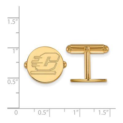 Central Michigan University Cuff Links – view 2