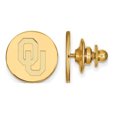 14K Gold Oklahoma Sooners Tie Tac