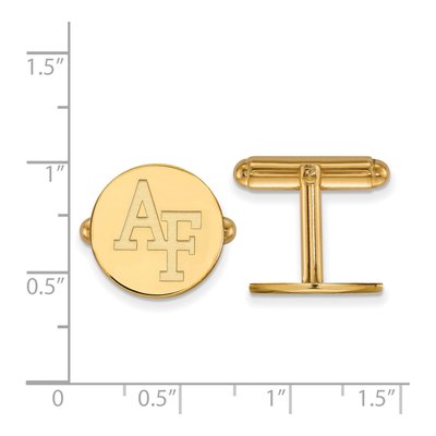 14K Gold Air Force Academy Cuff Links – view 2