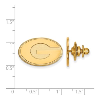 University of Georgia Letter G Lapel Pin – view 3