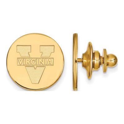 14K Gold University of Virginia Lapel Pin