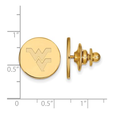 West Virginia University W-V Lapel Pin – view 3