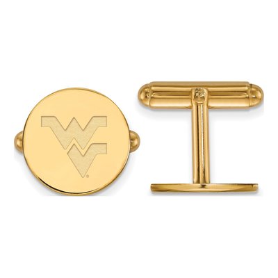 West Virginia University Cuff Links