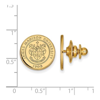 James Madison University Crest Lapel Pin – view 3