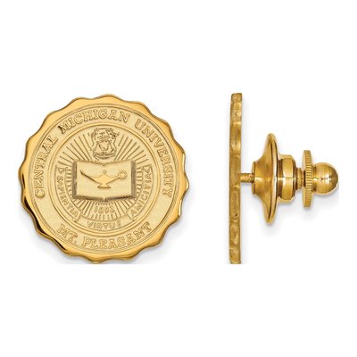 Central Michigan University Crest Lapel Pin