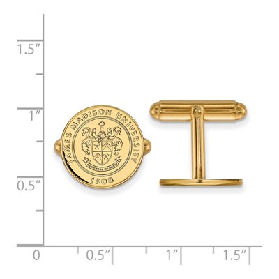James Madison University Crest Cuff Links – view 2