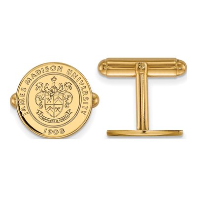 James Madison University Crest Cuff Links
