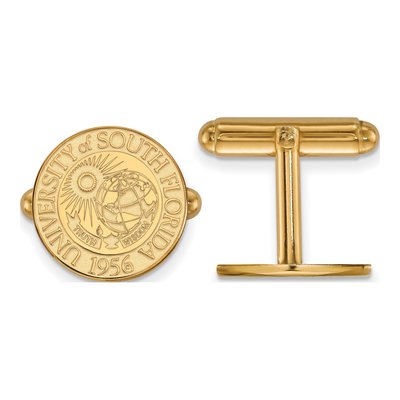 University of South Florida Crest Cuff Links