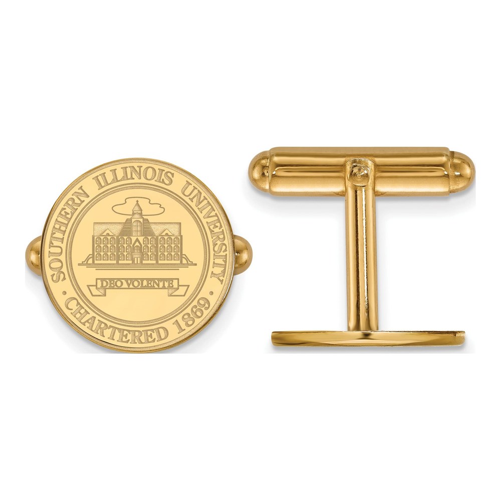 Southern Illinois University Crest Cuff Links
