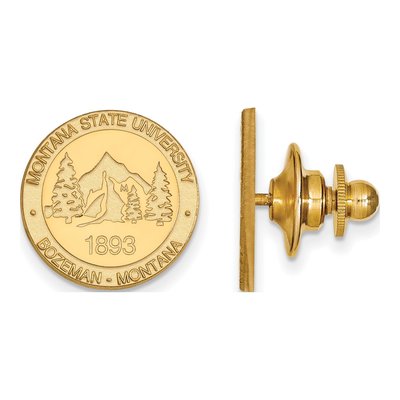 Montana State University Crest Lapel Pin