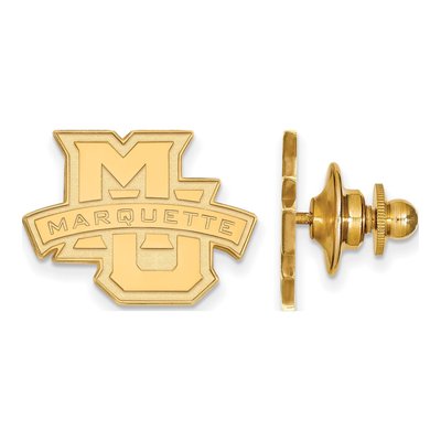 14K Gold Marquette University Lapel Pin