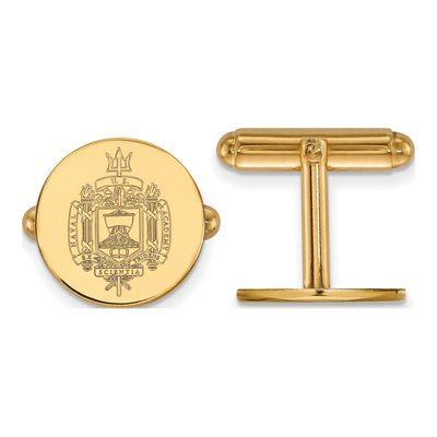 US Naval Academy Crest Cuff Links
