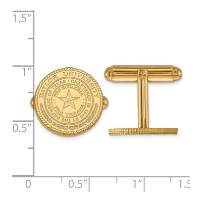 Baylor University Crest Cuff Links – view 2