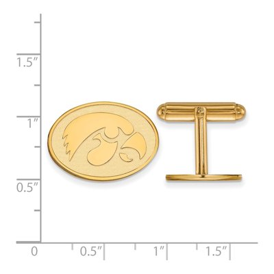 University of Iowa Hawk Cuff Links – view 2