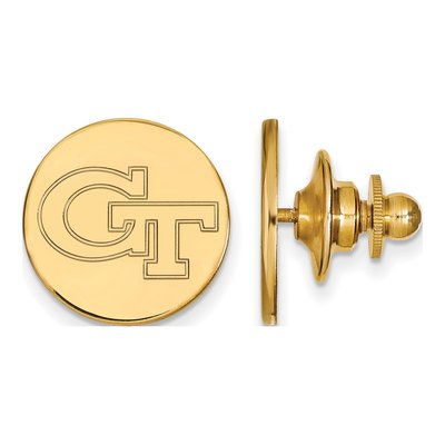 14K Gold Georgia Tech Lapel Pin