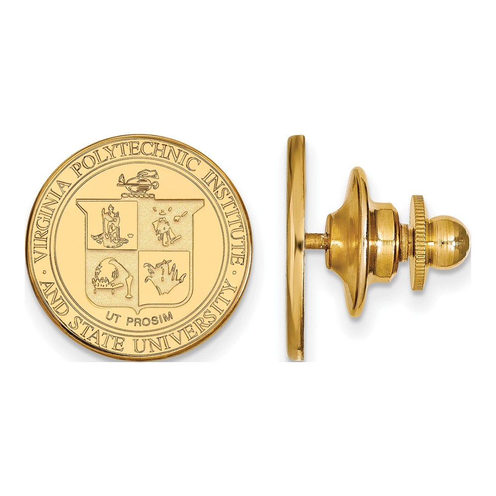 Virginia Tech Crest Lapel Pin