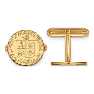 Virginia Tech Crest Cuff Links