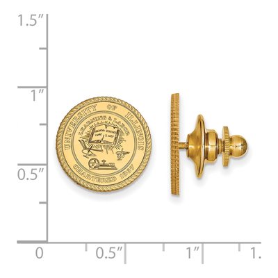 University of Illinois Crest Lapel Pin – view 3