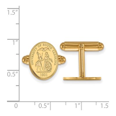 University of South Carolina Crest Cuff Links – view 2
